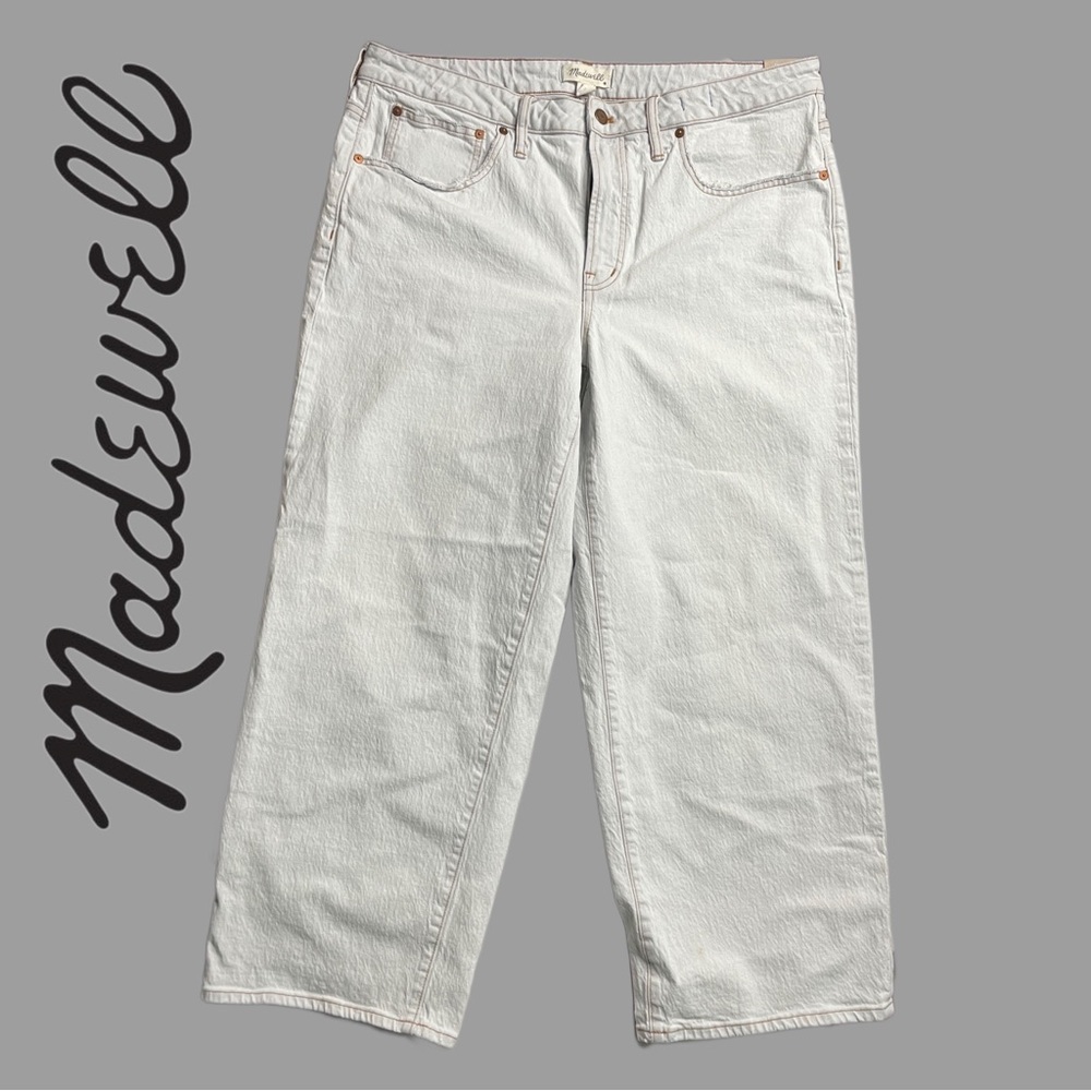 Madewell Light Wash Perfect Vintage Wide Leg Jean New With Tags - size 1…